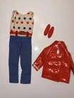 Skipper Doll Patent ‘N Pants Outfit #1958 Vintage 60s Barbie Sis coat pantsuit