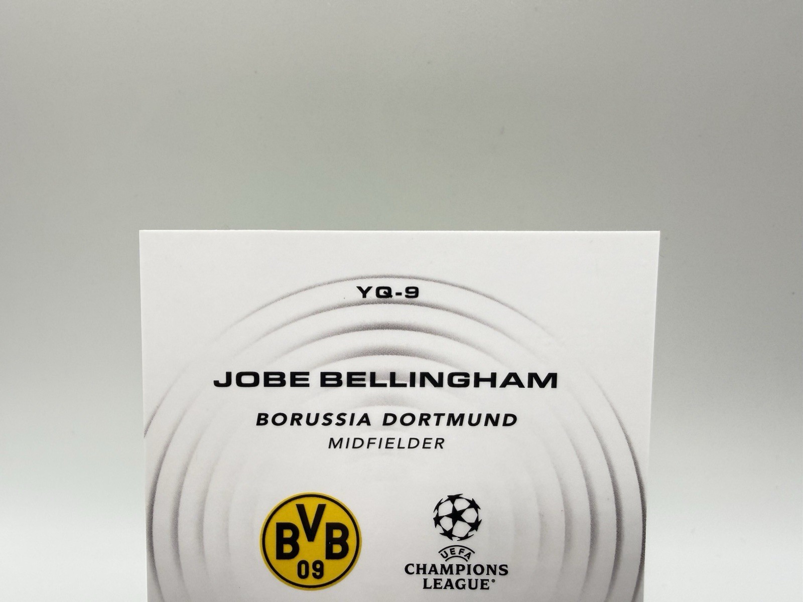 2025-26 Topps Chrome UCC Jobe Bellingham Youthquake Green 99/99 RC Dortmund view 5