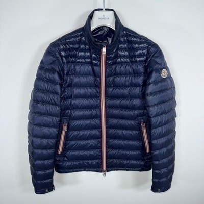 Moncler Daniel Men's Lightweight Down Puffer Jacket - Size 1 (XS/S) - Navy Blue
