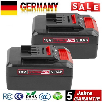 2pcs 5.0Ah 18V Ersatzakku POWER X-CHANGE Lithium PXC Batterien Für Einhell