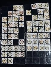 1964 Mostly Humpty Dumpty Foods DOGS 61 Coins some doubles