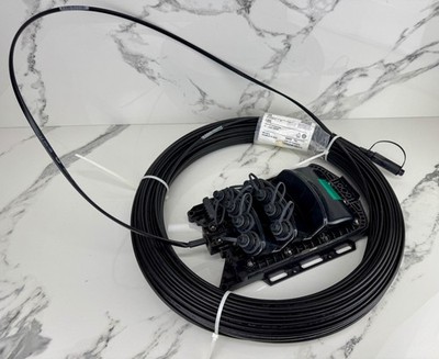 CommScope MST 6-Port Glasfaser Drop Kabel Konfektioniert vorkonfektioniert 75m Kabel