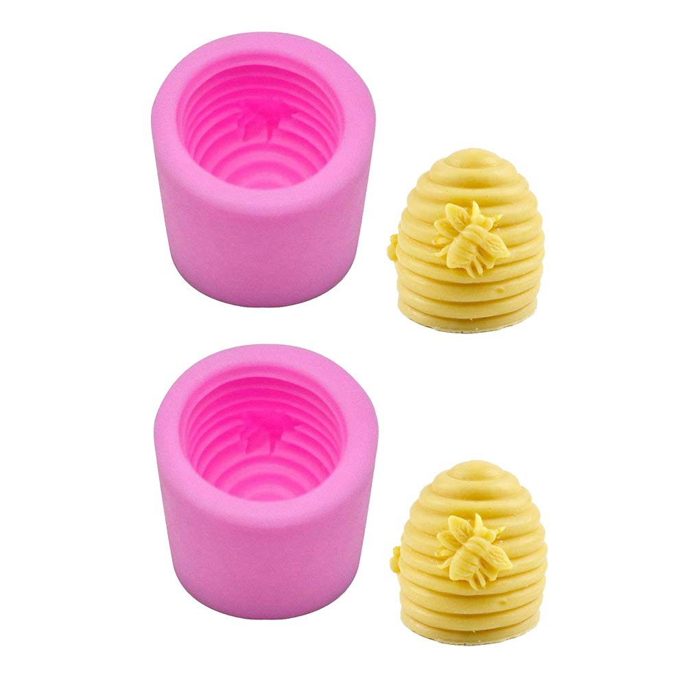 Moldes de silicona para jabón artesanal y decoración de pasteles con fondant