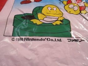 Super Mario Bros. Nintendo Famicom (NES Era) 1986 Original Plastic Shopping Bag