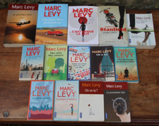 MARC LEVY - LOT DE 14 LIVRES - ROBERT LAFFONT / POCKET - ELLE & LUI - 2004 -2021