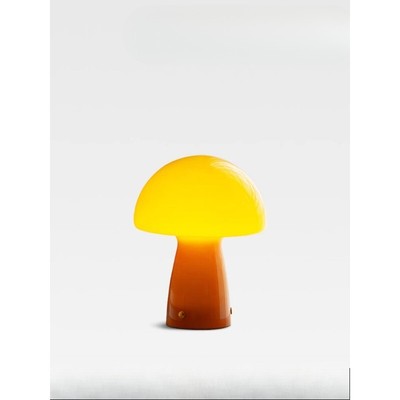 Mushroom table lamp, bedroom bedside, living room atmosphere, small night light