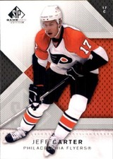 2007-08 SP Game Used #30 Jeff Carter PHILADELPHIA FLYERS