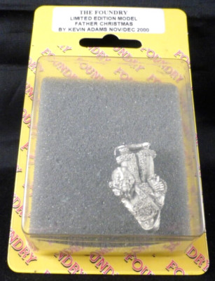 Wargames Foundry Father Christmas RARE Limited Edition Metal Sealed Blister Pack