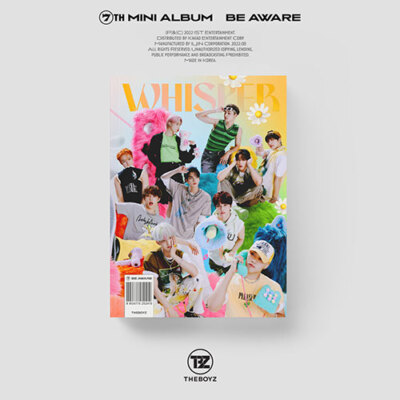 THE BOYZ 7th Mini Album BE AWARE DESIRE Ver CD+Book+P.Card+Poster (On Pack)+Gift