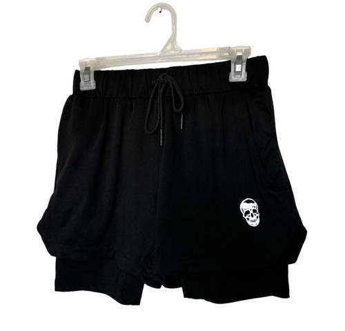 Gymreapers Shorts Mens Small Black Lined Training Athletic Gym Performance