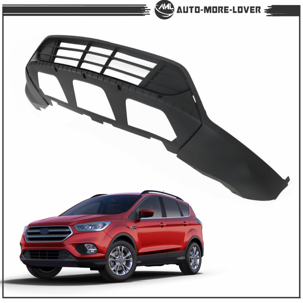 Textured Front Lower Bumper Cover Fascia For 2017-2019 Ford Escape