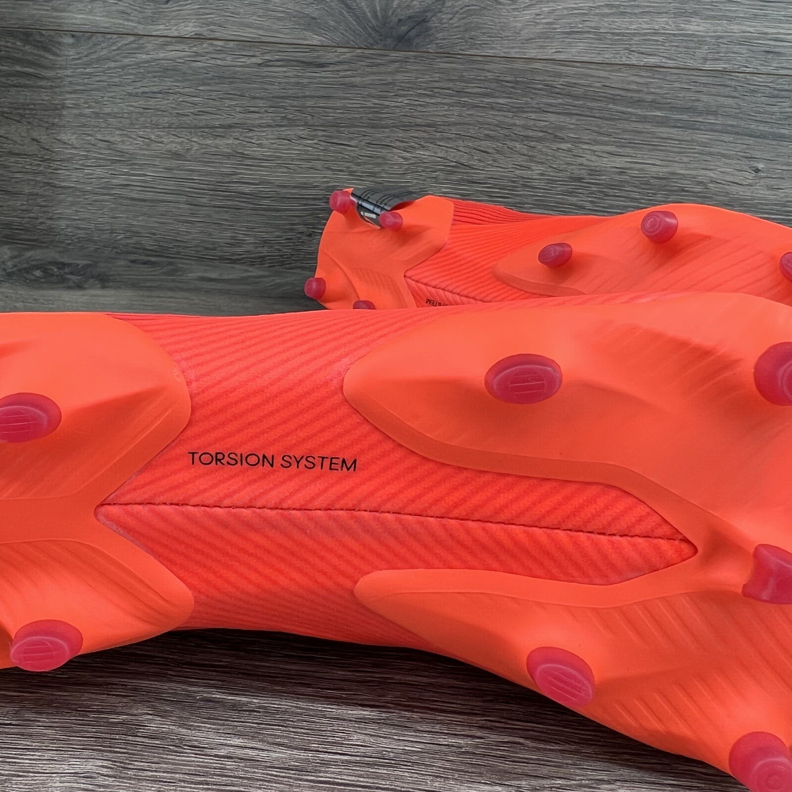 Adidas Nemeziz 19+ Firm Ground Soccer Cleats Size 10 Signal Coral