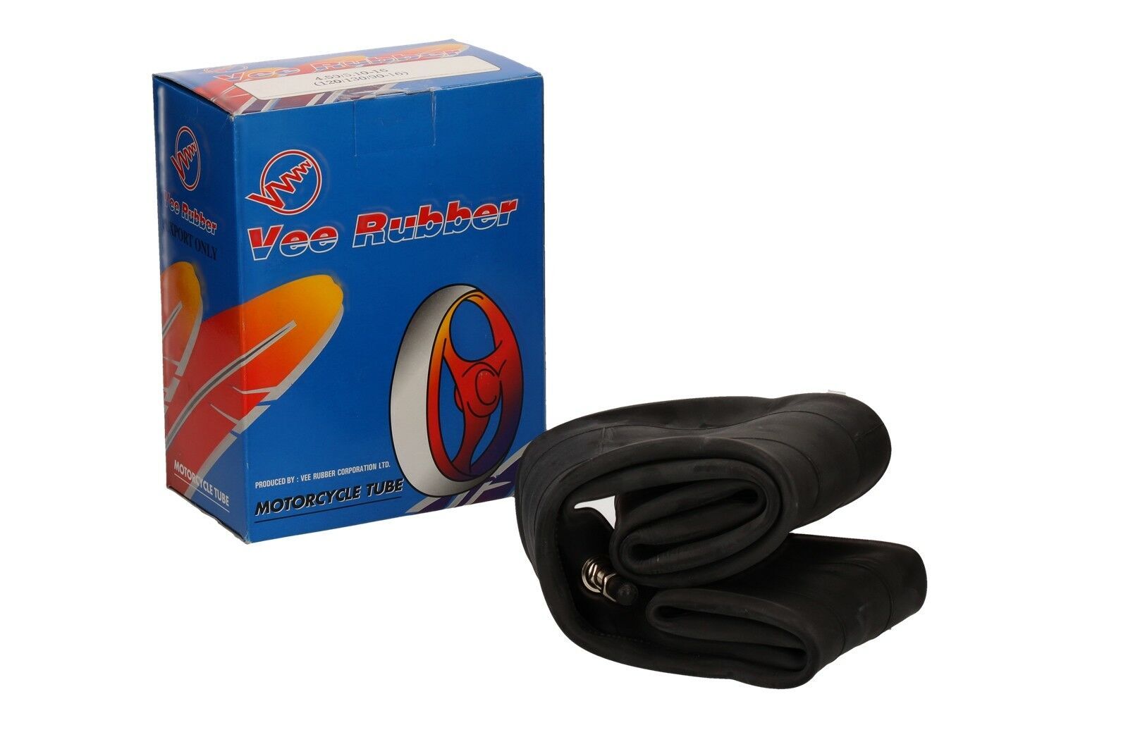 Vee Rubber Motorcycle Tube 4.50 5.10 5.60-16 120/90 130/90-16 TR4 Straight