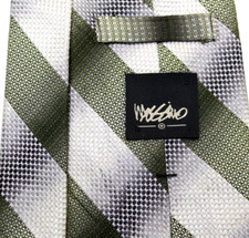1172) MASSIMO MEN'S TIE 100% SILK MADE IN USA