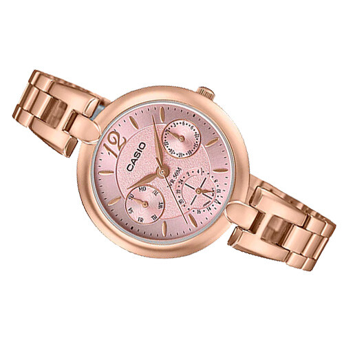 casio gold pink