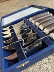Scully and Scully (MINT CONDITION) Staghorn Steak knives set of 6 (A1432) — photo 1
