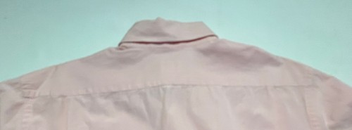 Lacoste Mens Pink Striped Long Sleeve Button Down Dress Shirt Size 45 - Picture 9 of 9