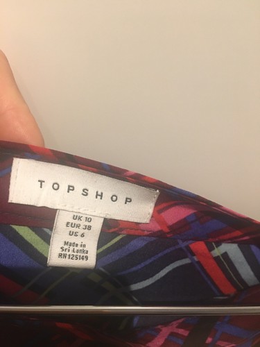 TOPSHOP Clan Clash (Tartan) Check Midi Skirt, UK10/EU 38, RRP £95, NEW! - Picture 8 of 9