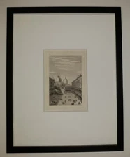 Albert RACINET Original 1850 Engraving of VENICE 5 w/ H. Catenacci & E.F. Huyot