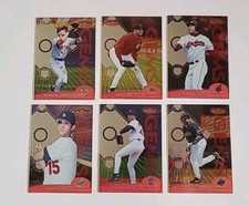 2000 TOPPS FINEST GEMS OVERSIZE LOT OF 6 MLB BASEBALL CARDS - INCLUDES GRIFFEY