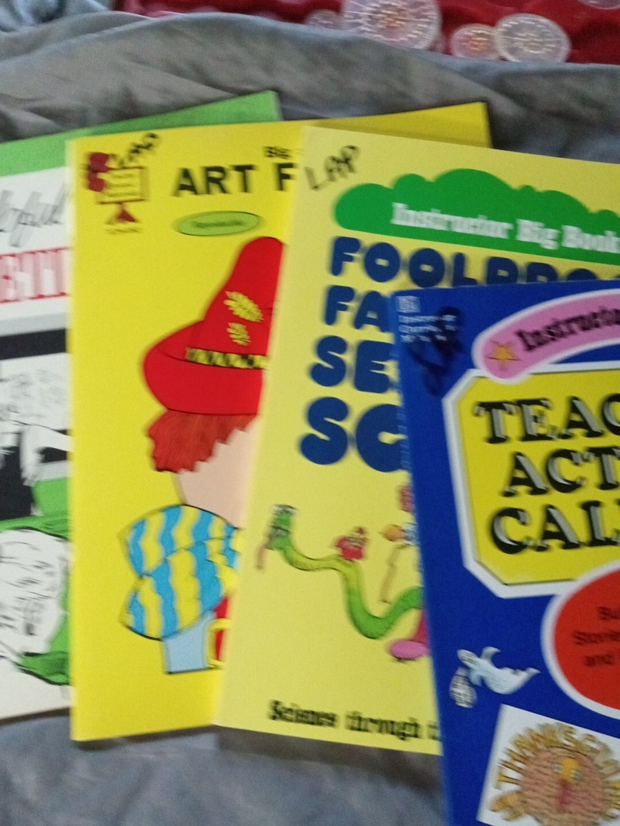 17 Vintage Teachers Resource Books And Activity Books 1980s