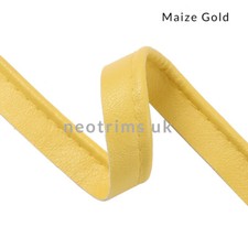 Faux Leather PU Piping Trim Flanged Upholstery Insertion Furniture Tape Cord UK