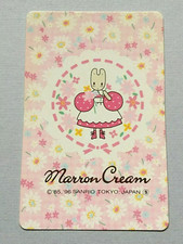 Marron Cream (Marroncream) Sanrio Japanese-Anime Rabbit Character Playing Card