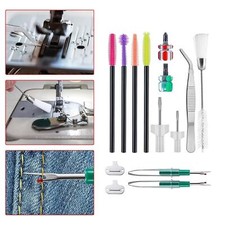 Kit de nettoyage pour machine à coudre 14x surjeteuses tournevis de