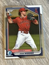 2024 1st Bowman Chrome BCP-78 Los Angeles Angels John Wimmer