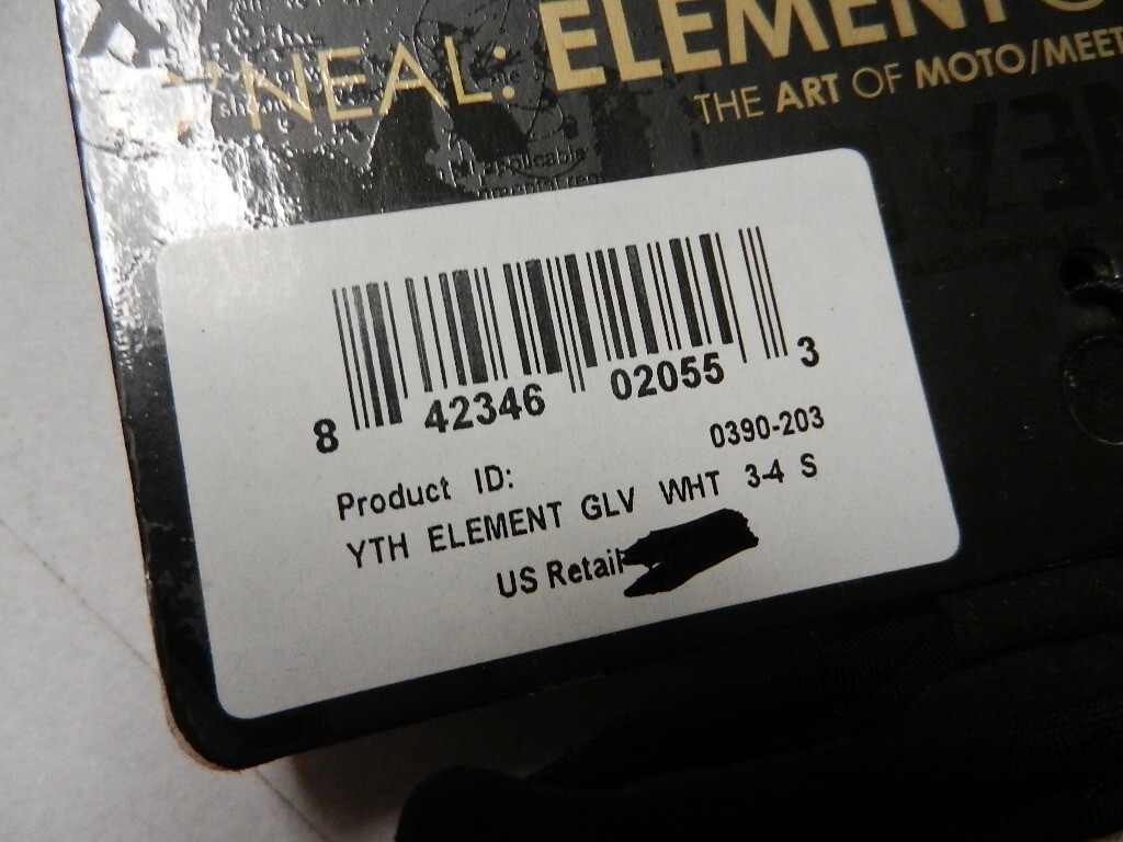 鈴木 NOS O'Neal White Youth 3/4 Small Motocross Dirt Bike Element