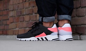 Adidas Originals Mens EQT Support RF Shoes BB1319 Black/White/Pink UK 13.5  | eBay