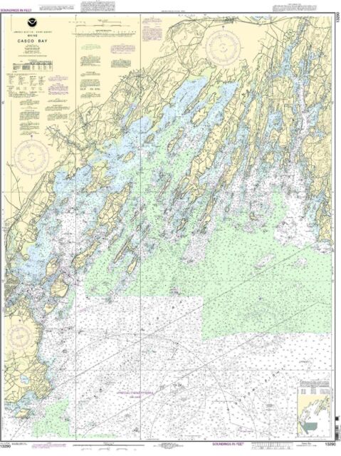 Casco Bay Chart