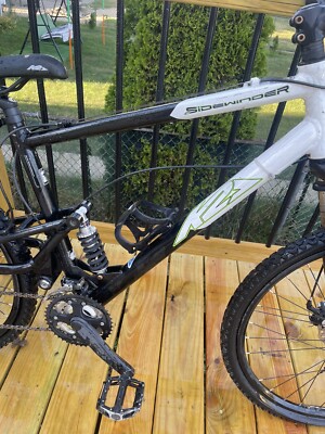 K2 Sidewinder Full Suspension Large 26” Mountain Bike NEEDS TUNE
