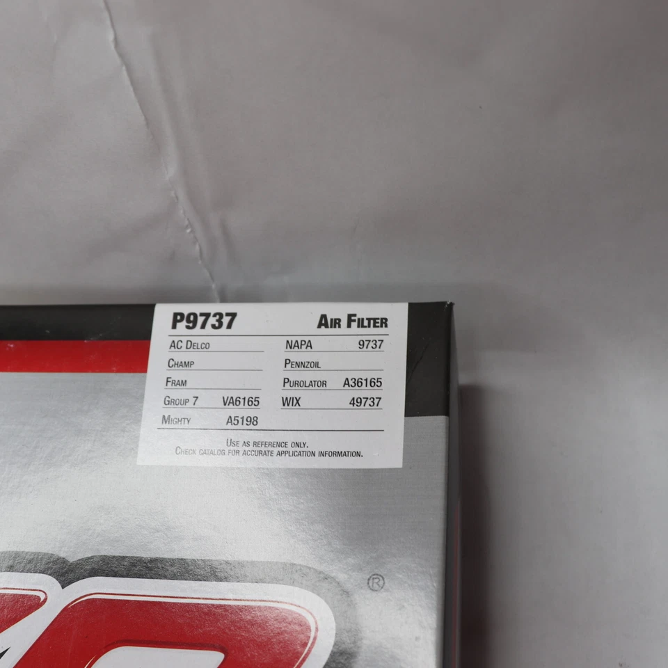 Filtro de aire de repuesto FVP P9737 Foto 2 de 4