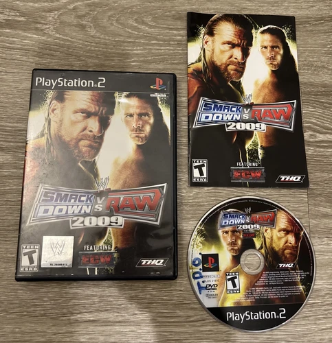 WWE SmackDown vs. Raw 2009 Featuring ECW (Sony PlayStation 2, 2008)
