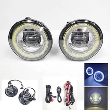 LED Fog Lights Kit Halo For 2008-2009 Pontiac G8/ 2010 PontiacG6 w/ Wires Switch