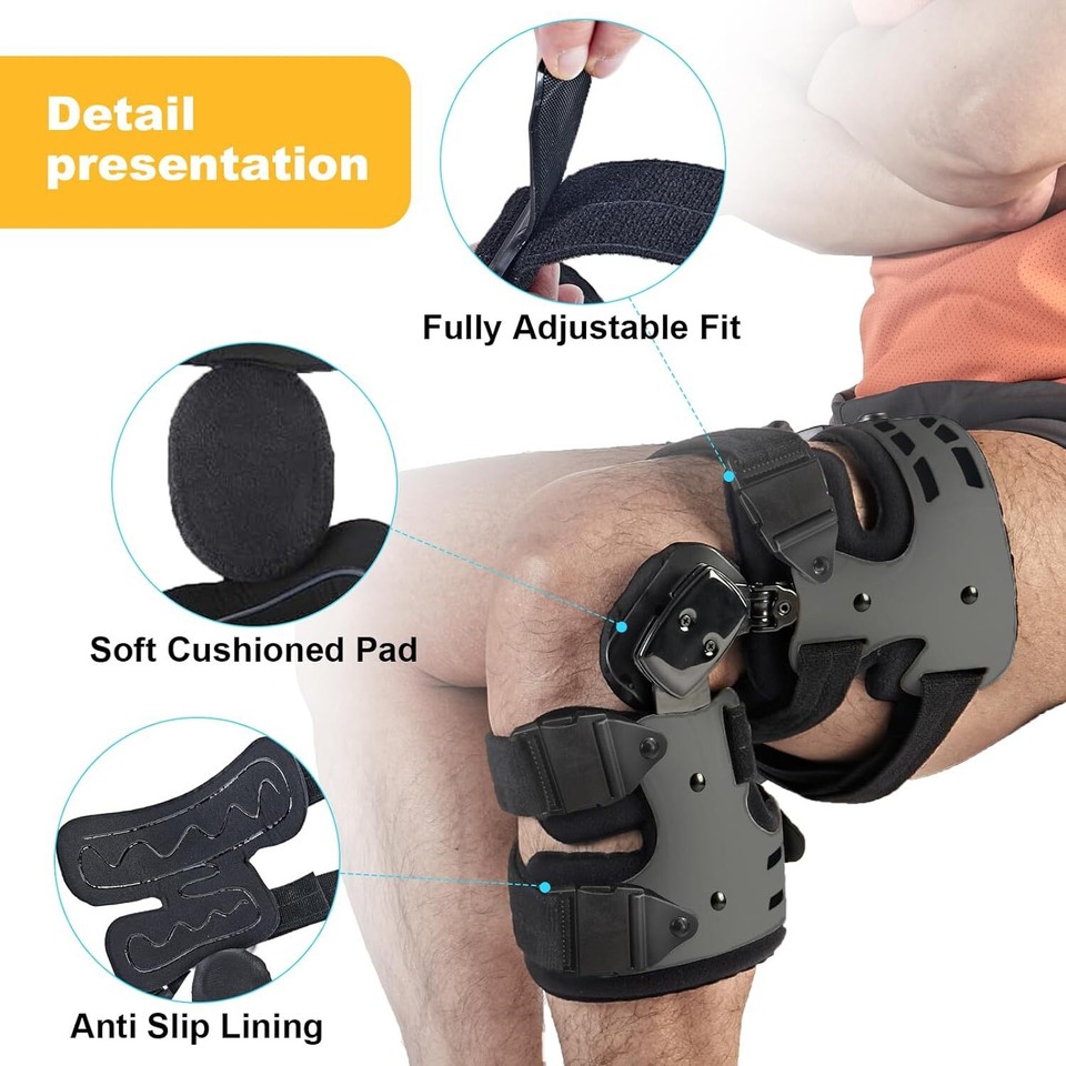 Unloader OA Medial Knee Brace for Knee Arthritis Pain Osteoarthritis ...