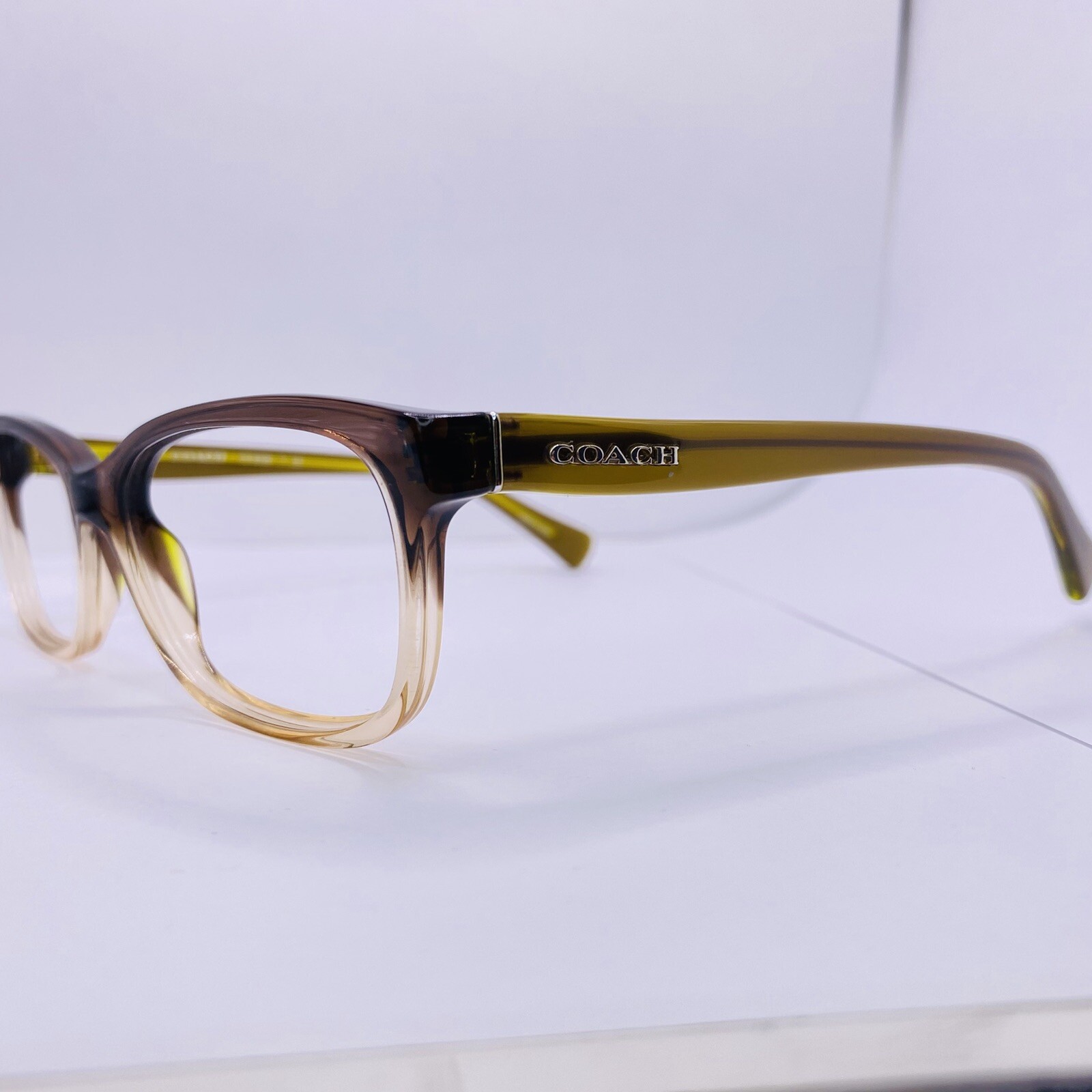 Coach Eyeglasses Sunglasses HC 6069 5400 Olive Brown Gradient 51 [] 16 135 MM thumbnail 6
