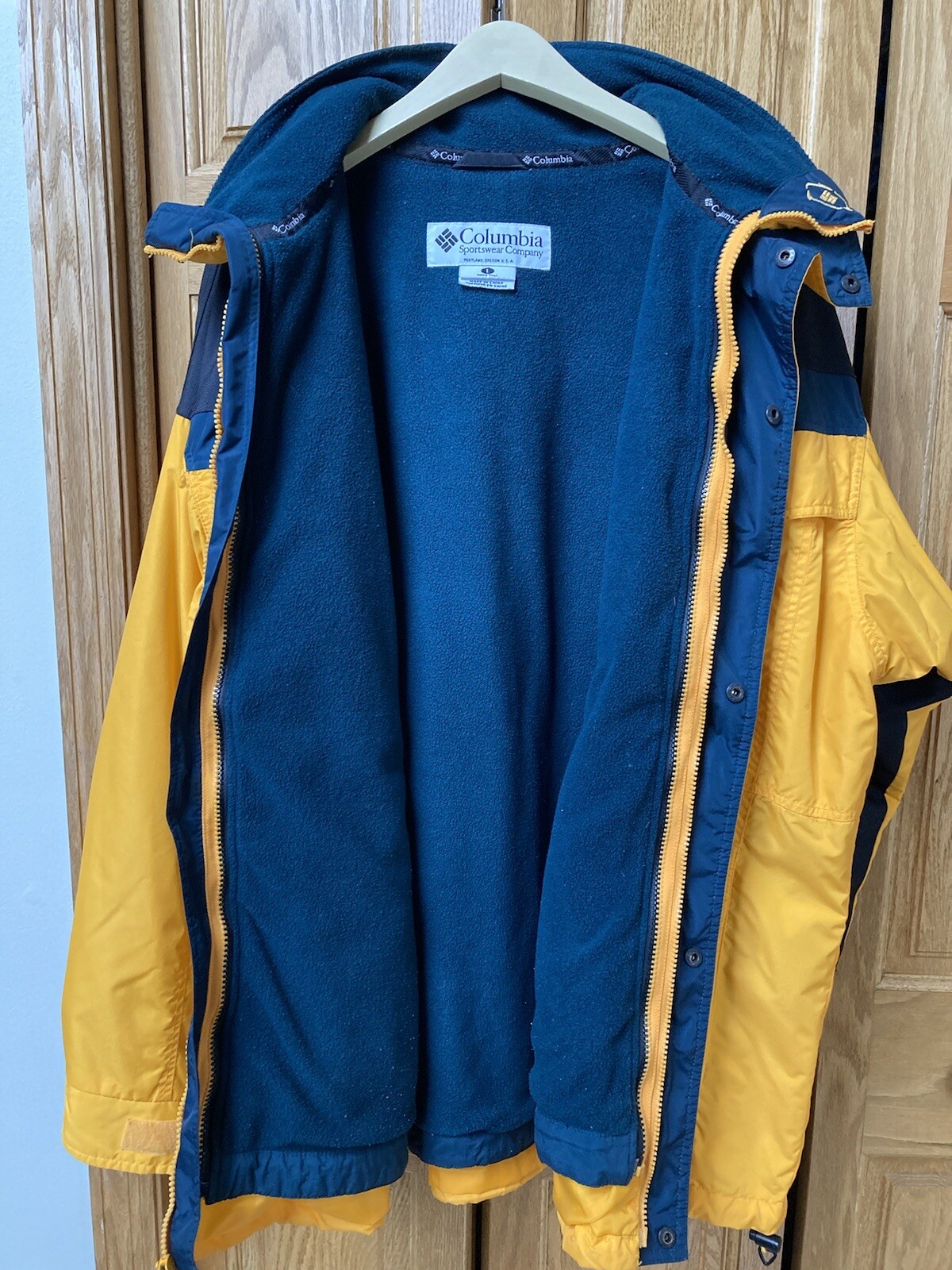 Mens Columbia 3in1 Winter Parka Size L eBay