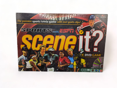 ESPN Sports Scene It? DVD Sports Trivia Challenge New Factory Sealed