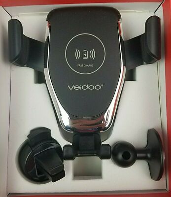 Wireless Car Charger 10W Gravity Fast Charge Car Mount Compatible