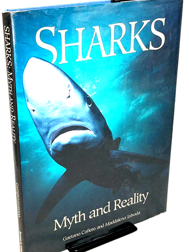 Preowned ,SHARKS, MYTH AND REALITY, HARDBOUND WITH SLIP, BIG BOOK, VERY GOOD - Picture 2 of 8