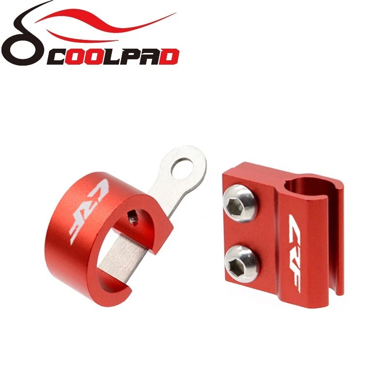 Front Brake Hose Guide Clamps Holder For HONDA CRF250R/X CRF450R/X CRF150R LOGO - Image 3 of 4