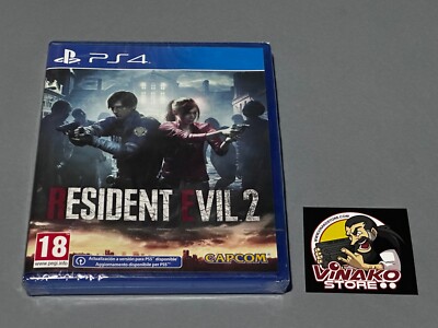 RESIDENT EVIL 2 REMAKE SONY PLAYSTATION 4 PAL VERSIEGELT.