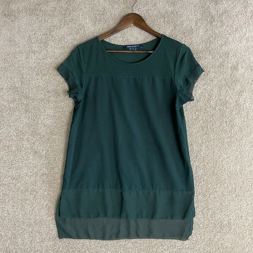 Womens Size Medium Green Polly Plains 