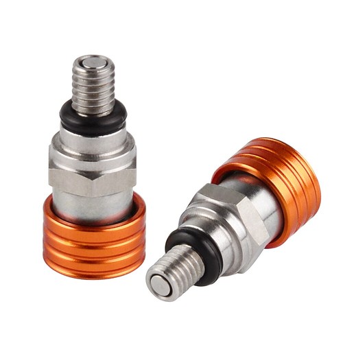 1-Pair M4x0.7 Fork Air Bleeder Valves For KTM SX XC EXC- / Husqvarna TE FE TC FC - Picture 2 of 5