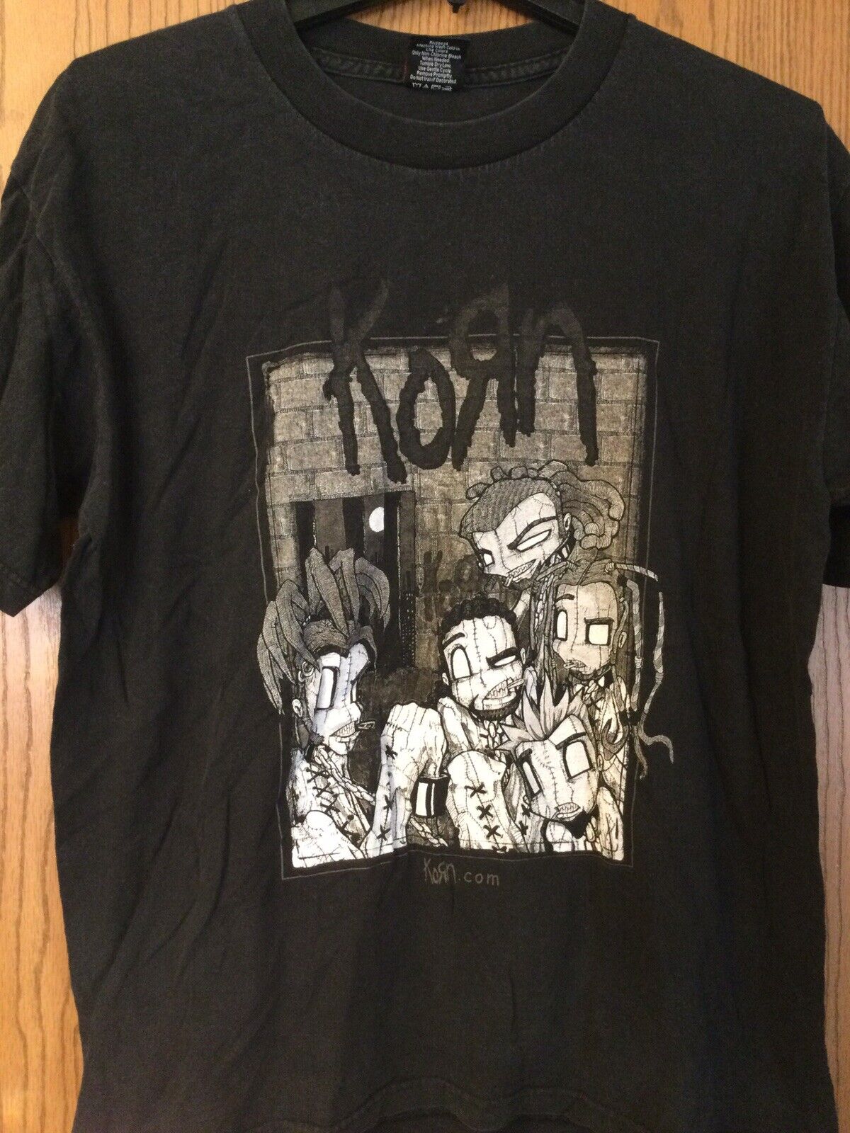 Korn - Tour 2000 Black Shirt.  XL.  Giant. - image 1