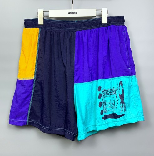 ADIDAS Swim Shorts Size L Mesh Lined 