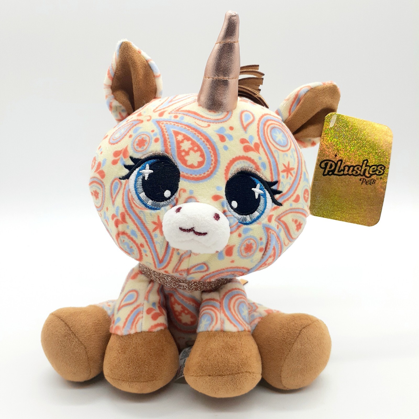 Premium Small Plush Toy Gund® GUND P.Lushes Designer Fashion Pets  Special-Edition Vera Von Corn Pegasus Premium Stuffed Animal Stylish Soft  Plush Unicorn With Glitter Sparkle For Ages 3 Up Gold White 6