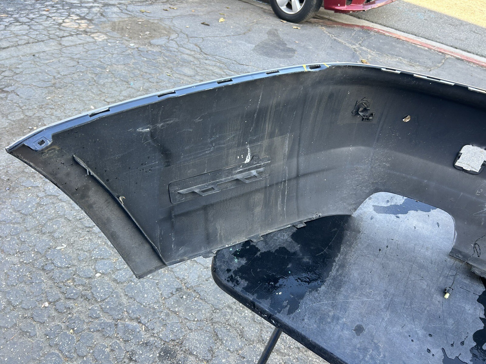 15-17 Rolls Royce Dawn RR6 Rear Bumper Cover 51127312232 OE W/ Sensor Opt.